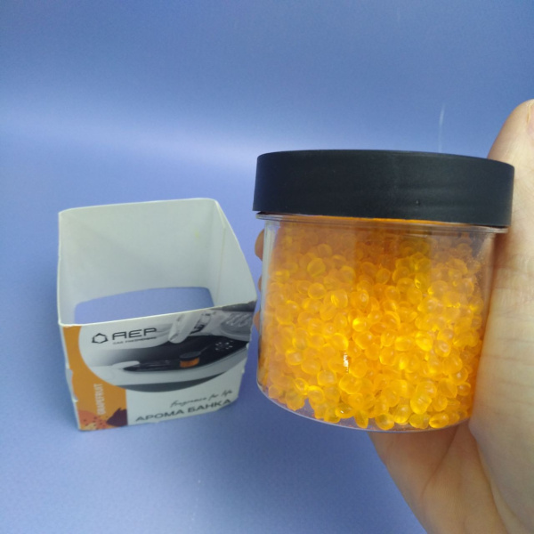 Ароматизатор - банка для автомобиля на приборную панель /  Арома Банка, действие до 45 дней